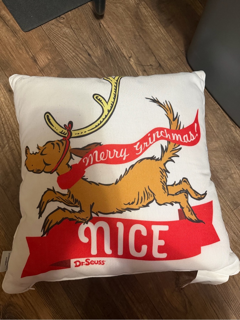 Grinch pillow